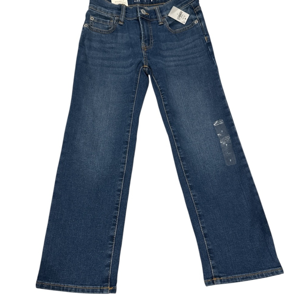 Classic Blue Wide-Leg Jeans